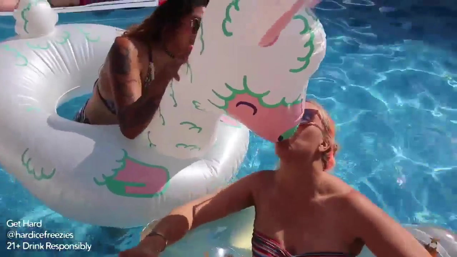 Hard Ice Vodka Pool Party
